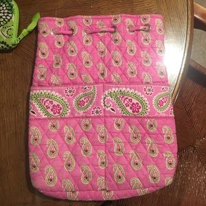 Vera Bradley drawstring bag