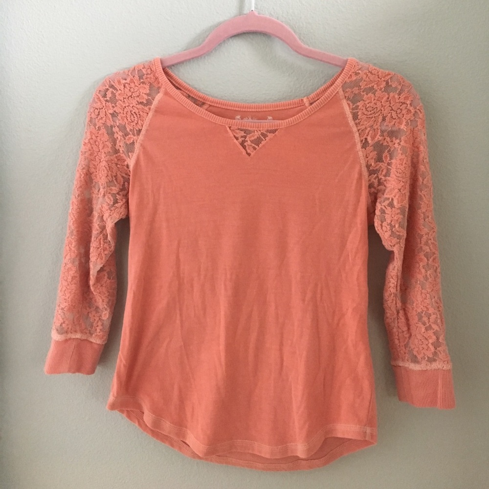 Mudd Salmon Long Sleeve Shirt