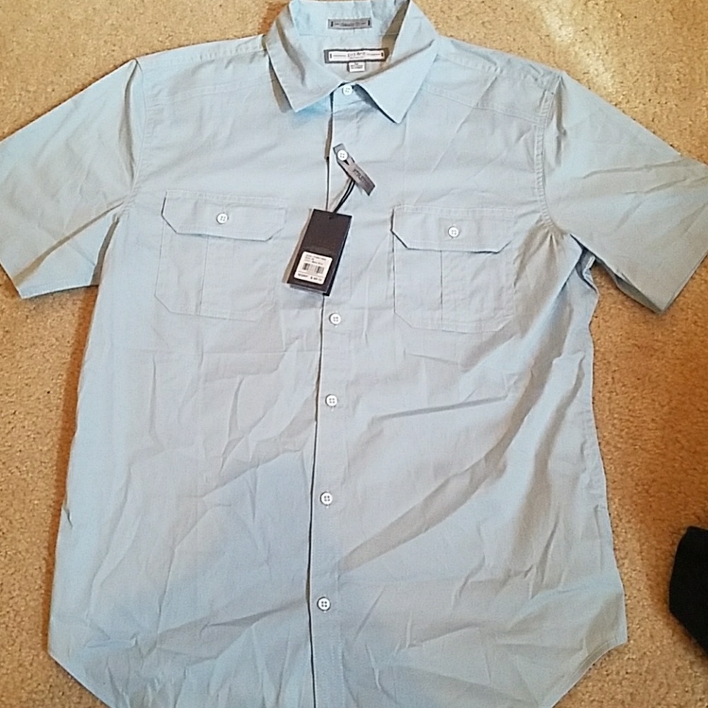 Mens Button down pd&c shirt.  Size Medium. New NWT
