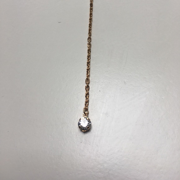 ☝️LAST ONE! Elegant back drop necklace gold dipped - Picture 3 of 5