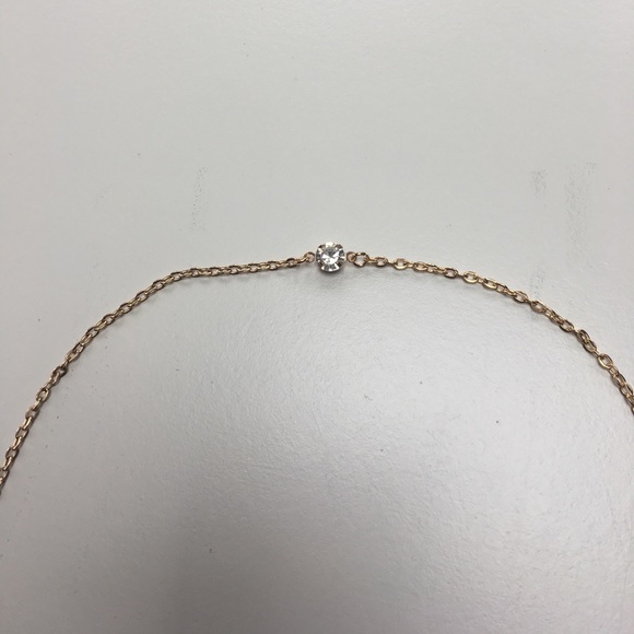 ☝️LAST ONE! Elegant back drop necklace gold dipped - Picture 4 of 5