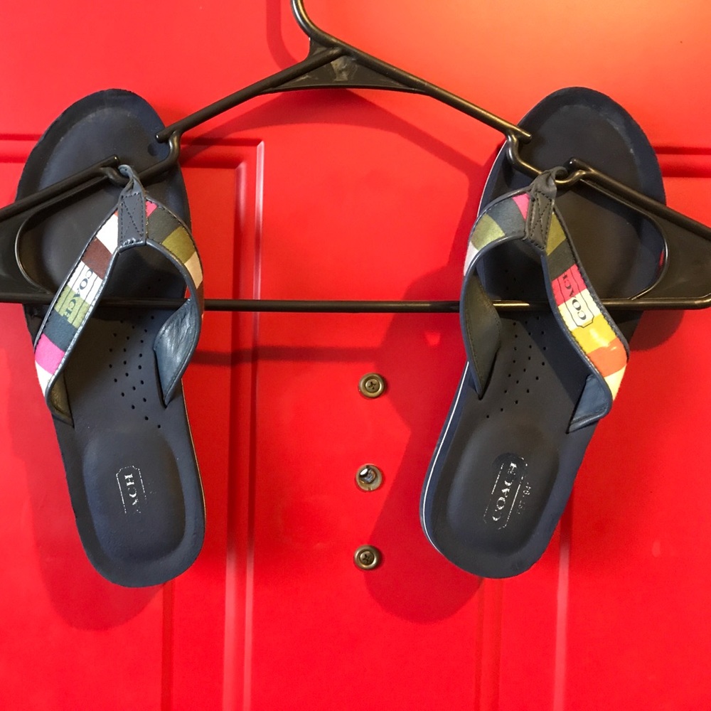 Coach Flip Flops