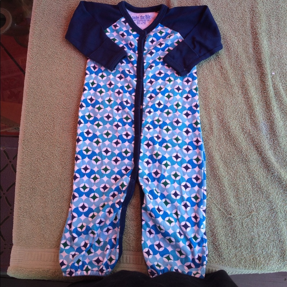 100% Organic Cotton Convertible Romper/Gown