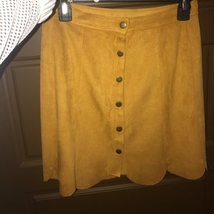 Soprano Button Down Skirt