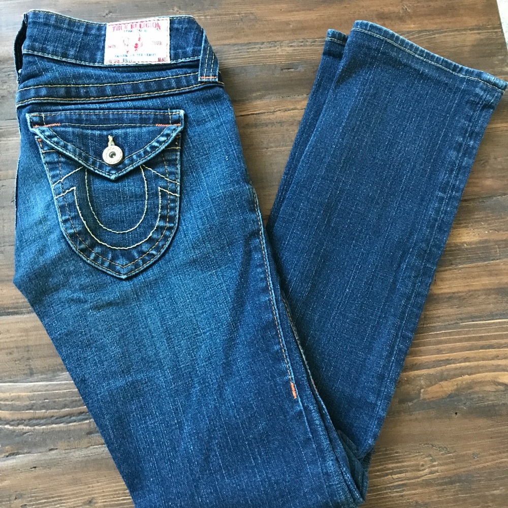 True Religion size 24 boot cut jeans - Picture 3 of 4