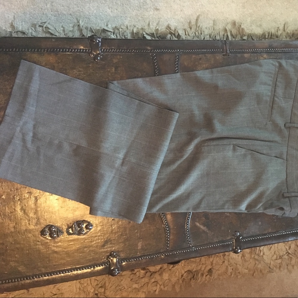 Calvin Klein Charcoal Gray Dress Pants
