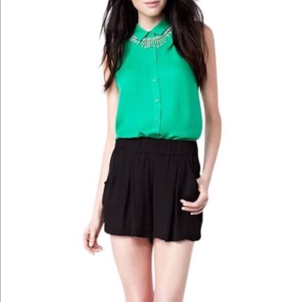 Micah black BCBGmaxazria dress shorts