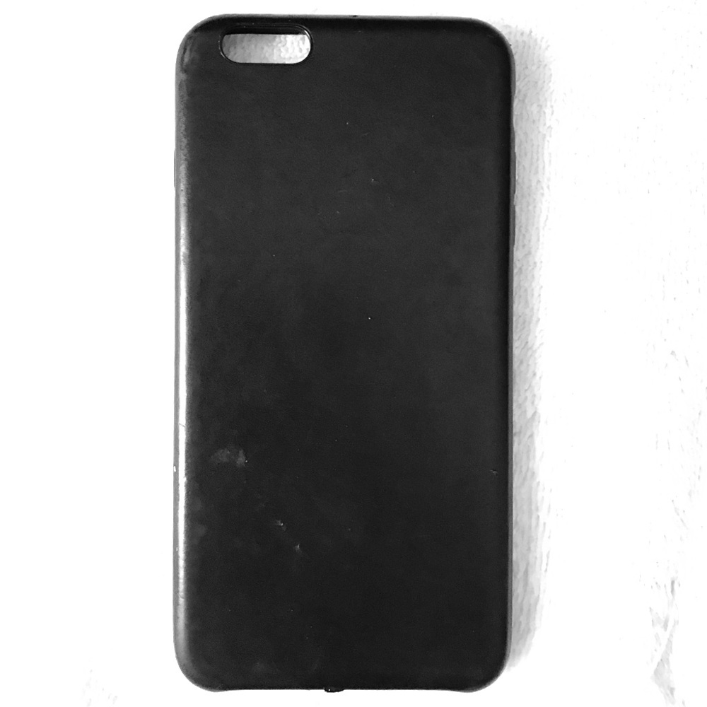 Apple Leather iPhone 6/6s Plus Case Black