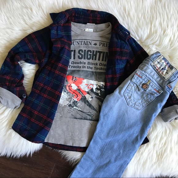 J. Crew Other - J Crew Crewcuts Long Sleeve Graphic Tee Shirt 3T