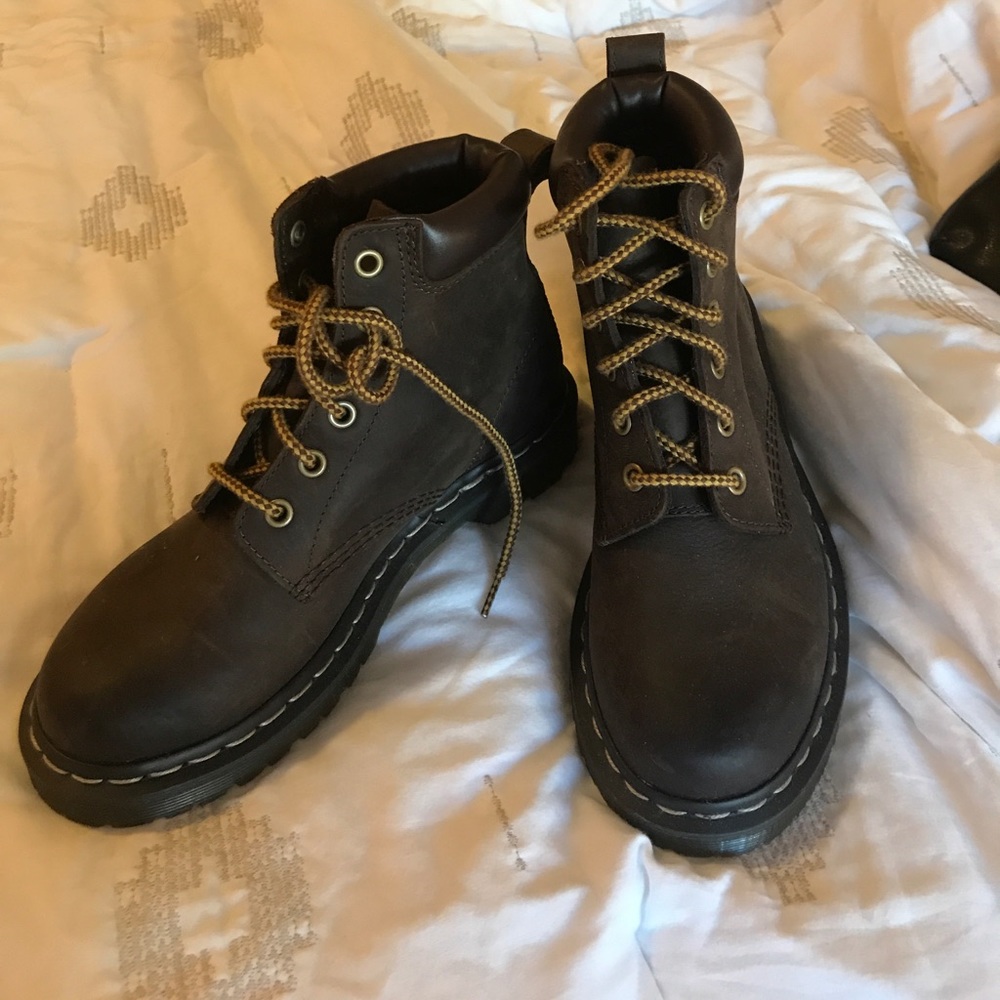 Brown Dr. Martens