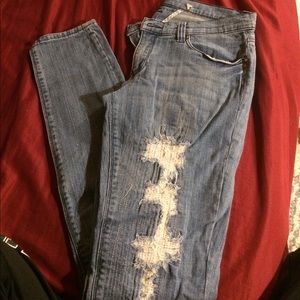 Roxy Distressed Jeans, size 7