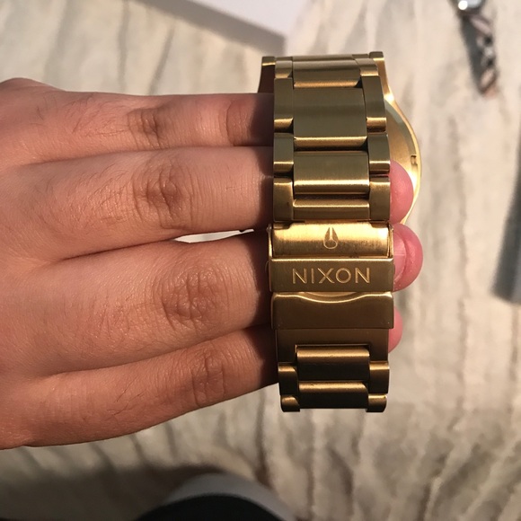 Nixon Optimist All Light Gold Watch | BoxLunch Gold Nixon Watch