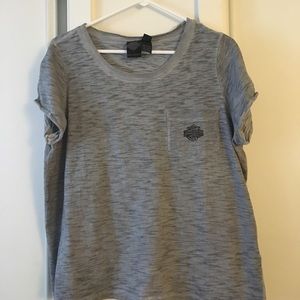 Grey Harley Davidson Tee Sz XL