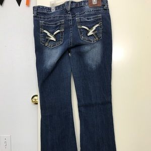 Amethyst jeans flare leg