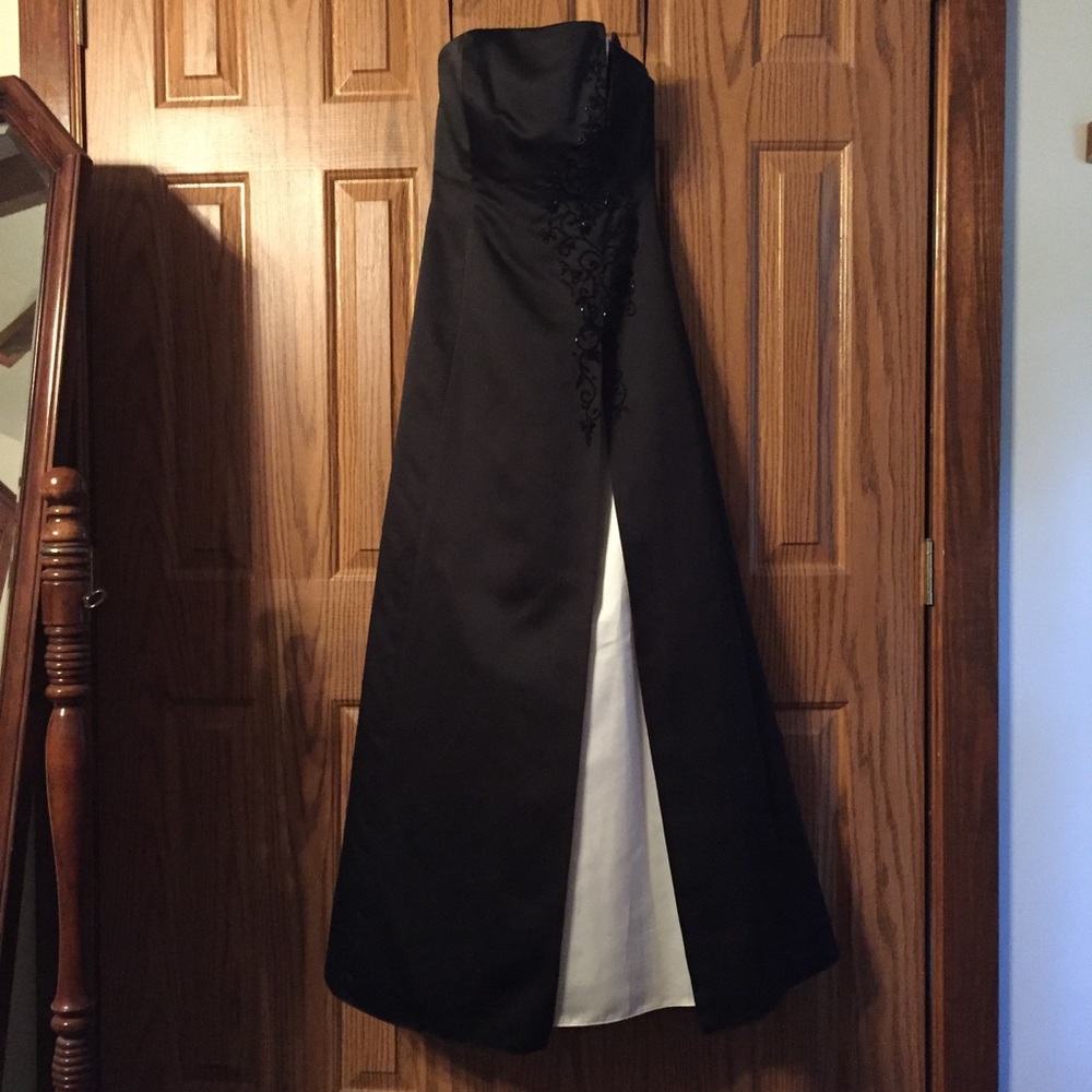 Satin Prom Dress