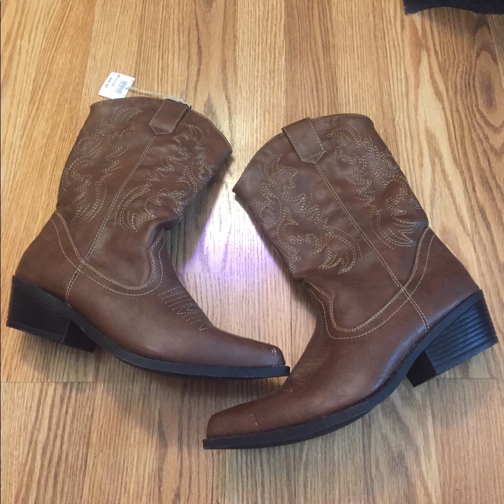 Brown Cowboy Boots