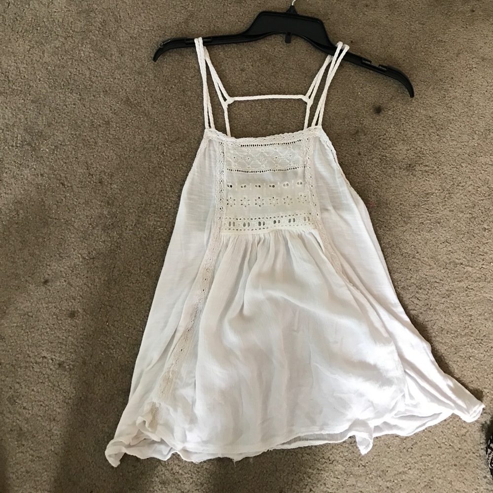 White blouse American eagle
