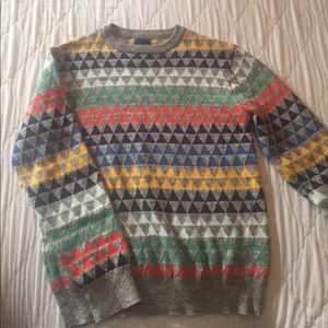 Gap boys geometric sweater