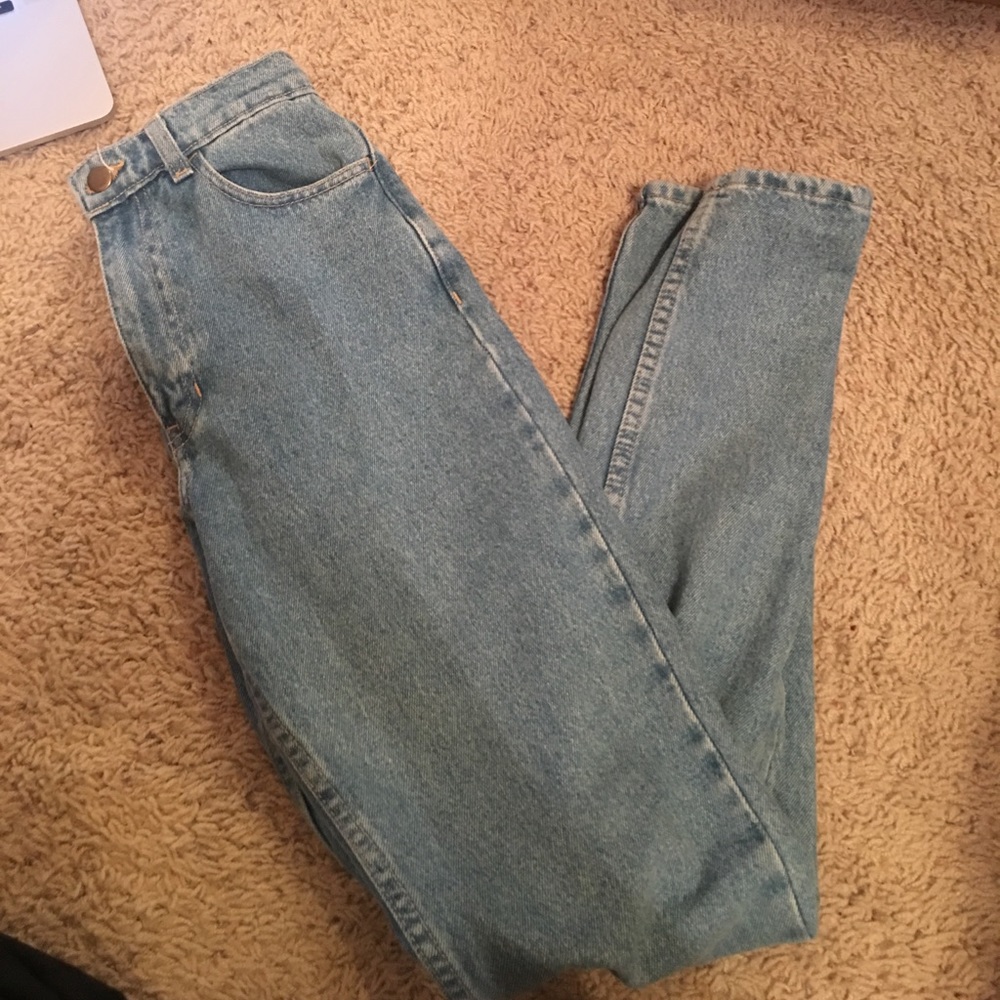 American Apparel mom jeans