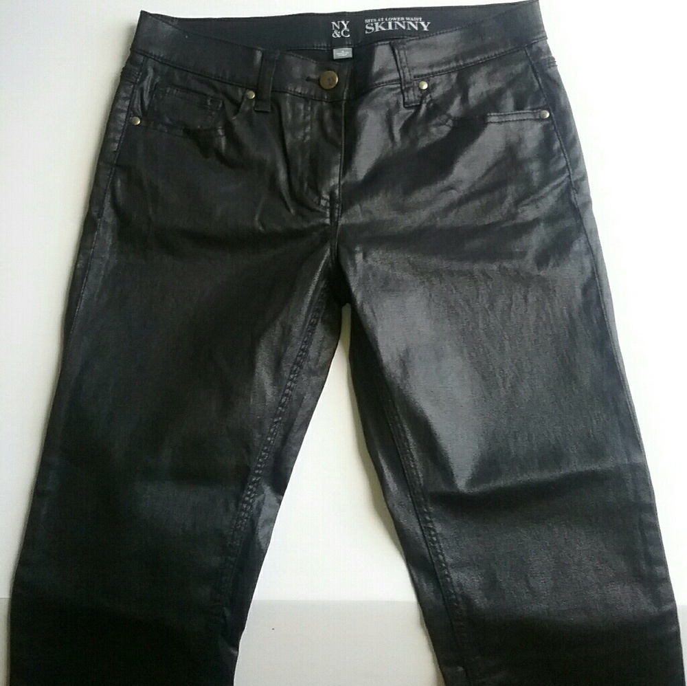 NY & Company black skinny   jeans size 4