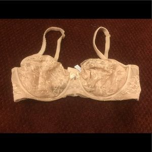 Tan unlined Demi bra