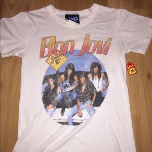 Bon Jovi Slippery When Wet 86/87 World Tour Shirt