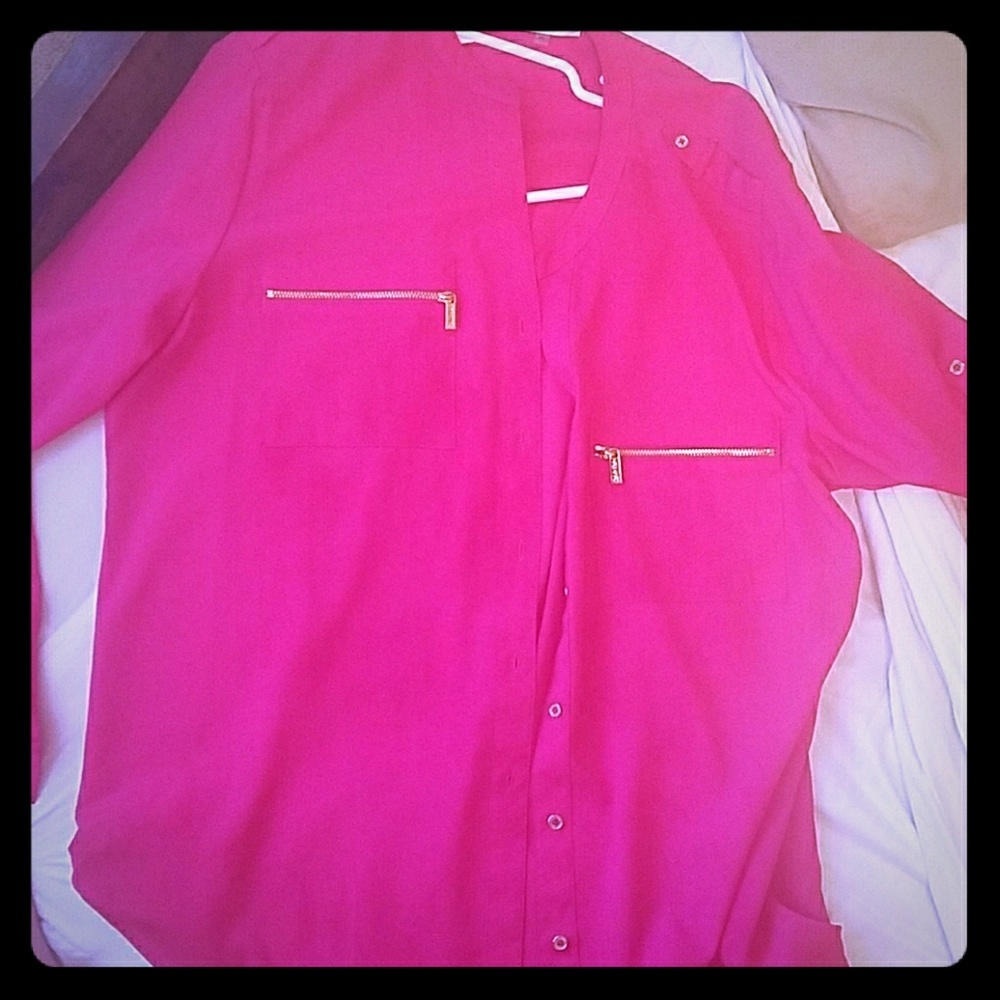 Long sleeve blouse calvin klein