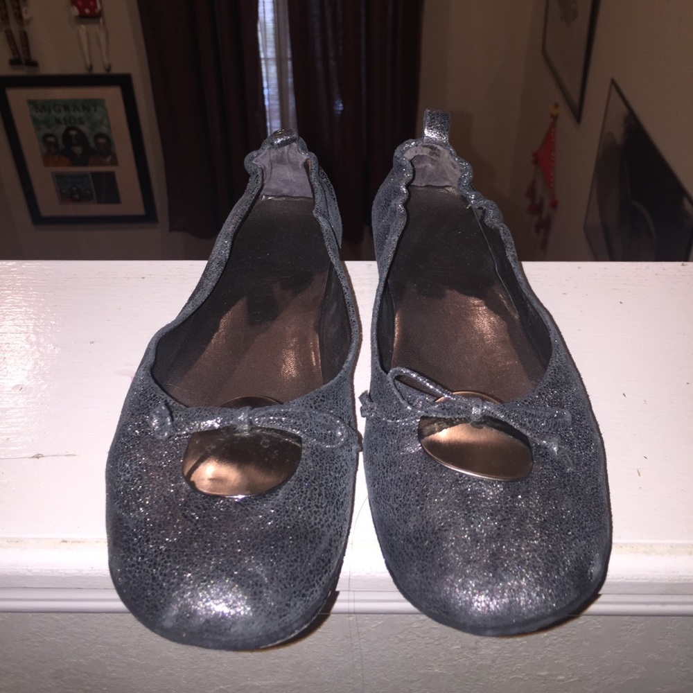 Bernardo silver shoes