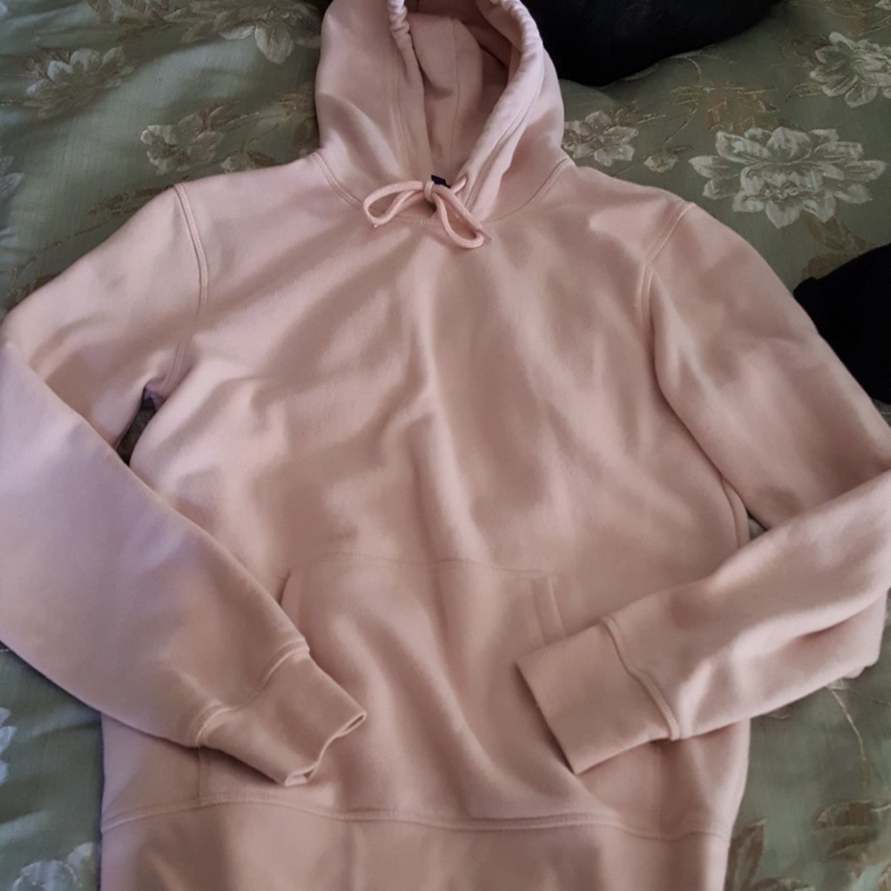 Peach colored hoodie EUC