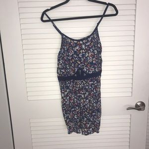 Floral Target romper —size medium