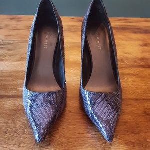 ❌FINAL PRICE DROP❌ Nine West Black /Purple Heels