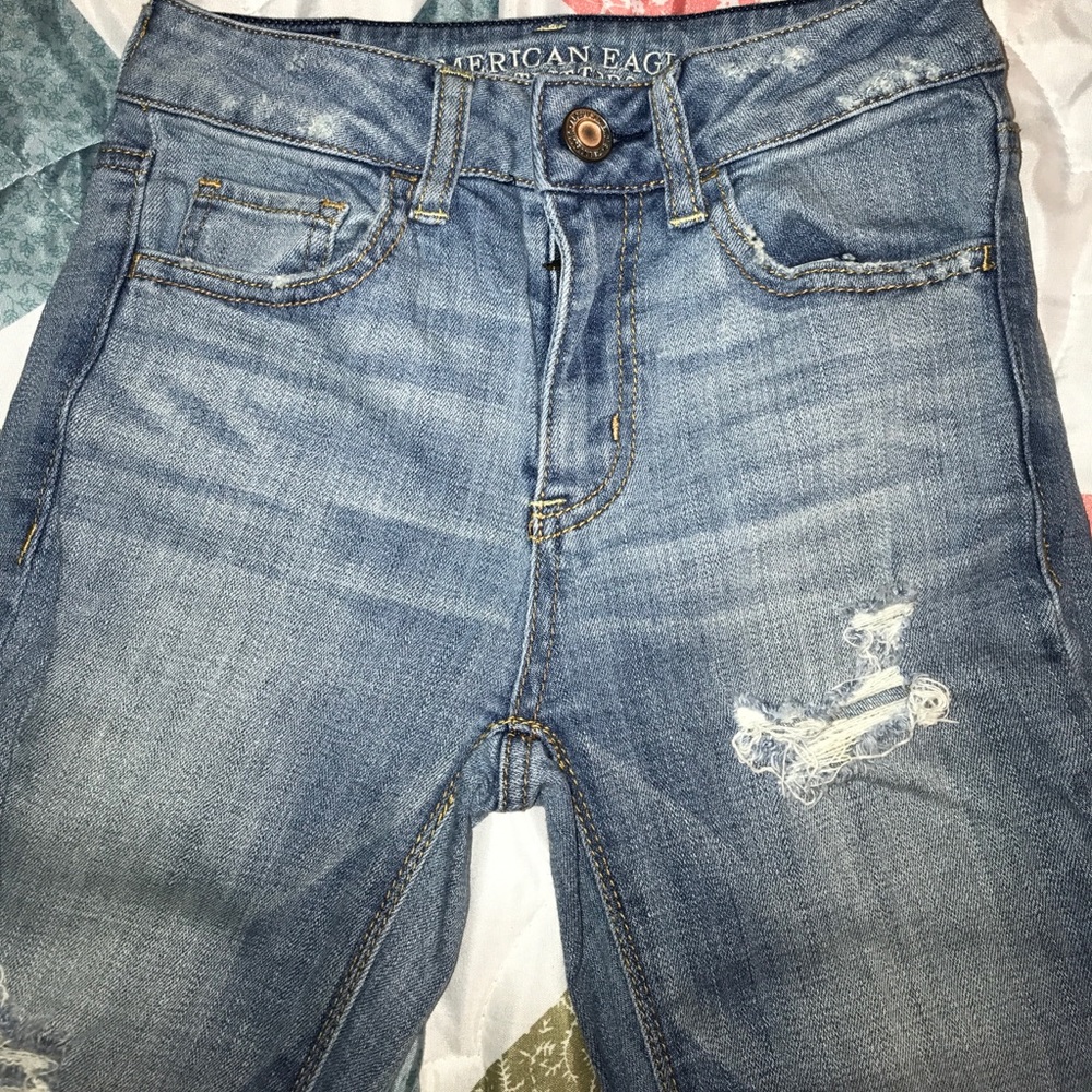 American Eagle high rise jeans