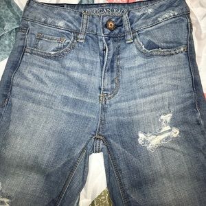American Eagle high rise jeans