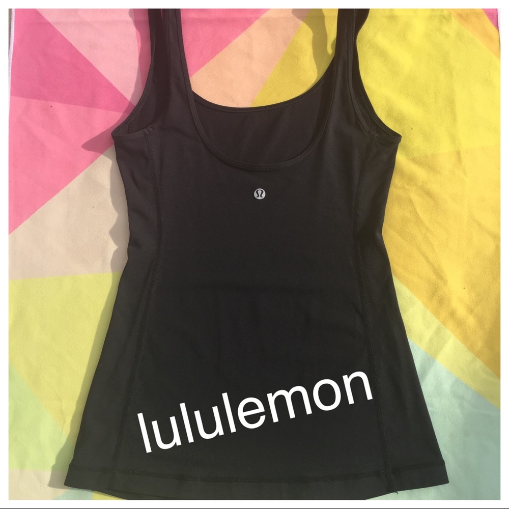 Lululemon scoop back tank.  Sz 4.
