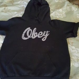 Obey Short sleeved hoodie