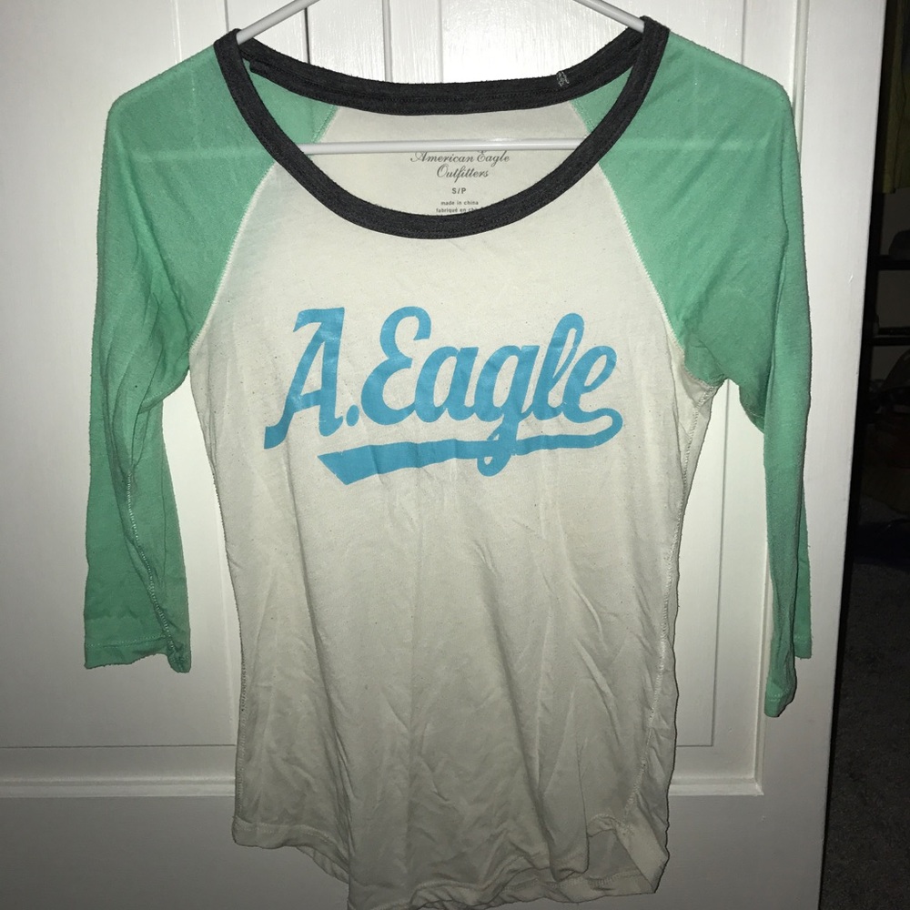 America Eagle Baseball Tee
