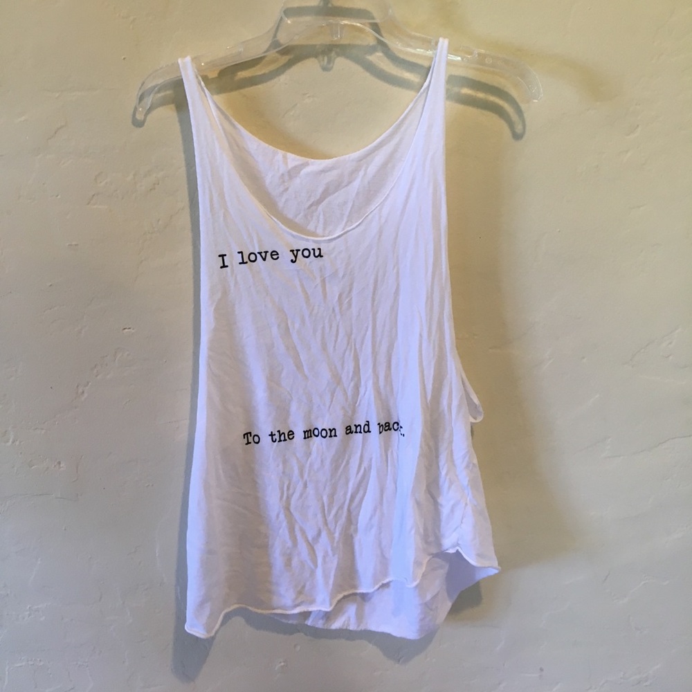 I Love You To the Moon and Back tank