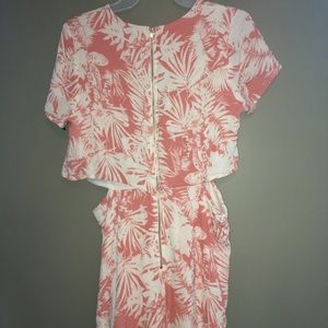Charlotte Russe Hawaiian print Romper!