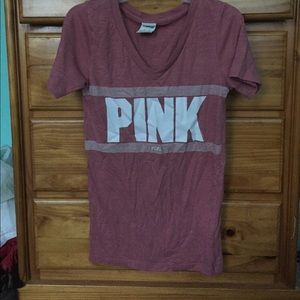 PINK BY VS pink v neck
