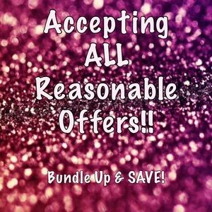 ACCEPTING OFFERS! Bundle up and save!!!
