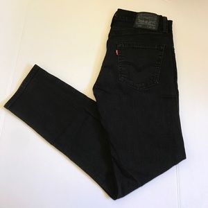 Levi's 508 Black Denim Jeans