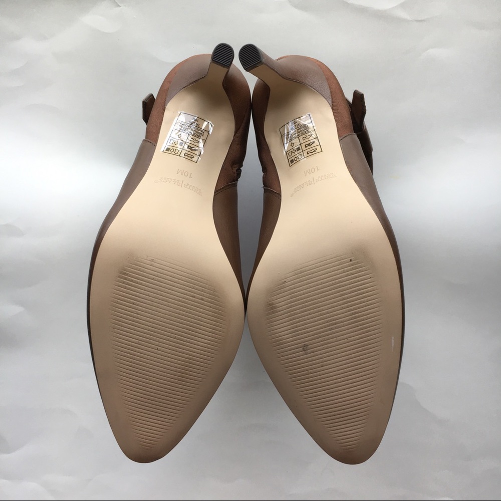 New with box Leather 50/50 stretch ankle boots - Picture 6 of 7