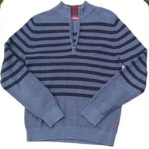Blue Striped Sweater