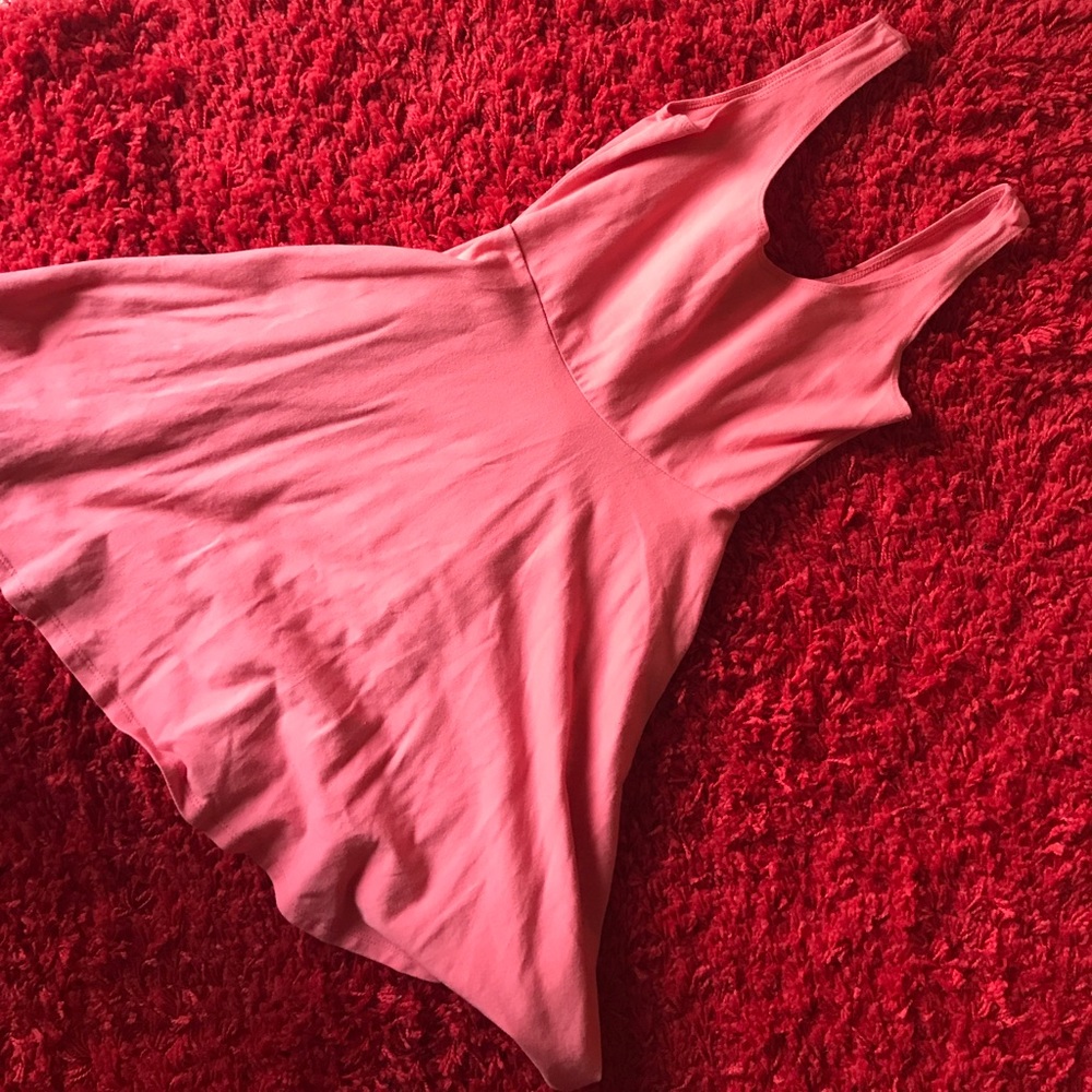 Sparkle & Fade peach skater dress. Purchased @ UO.