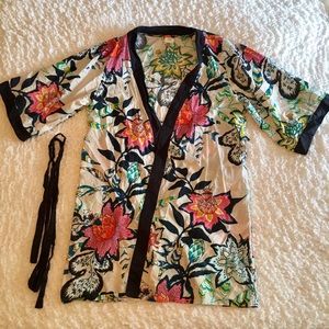 H&M Floral Bathrobe