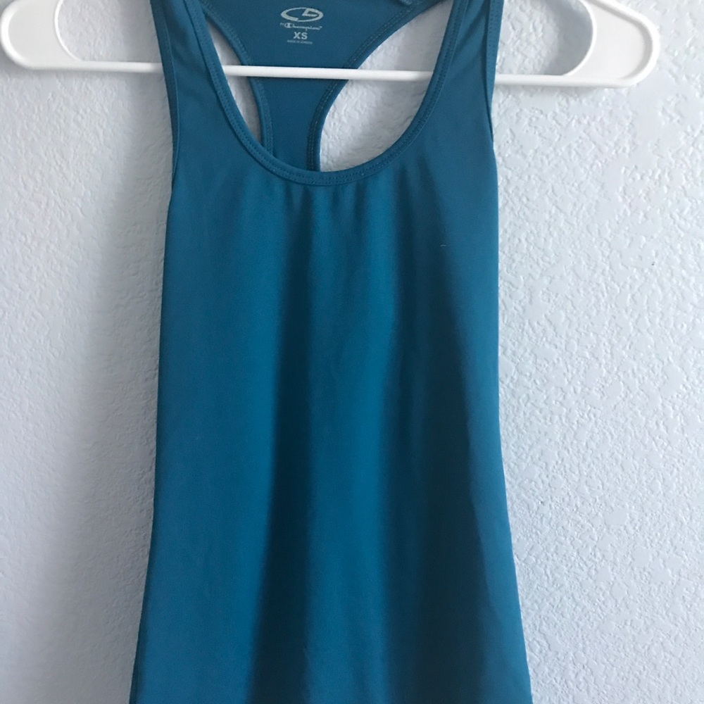 Champion Blue X-small Racerback Athletic Top