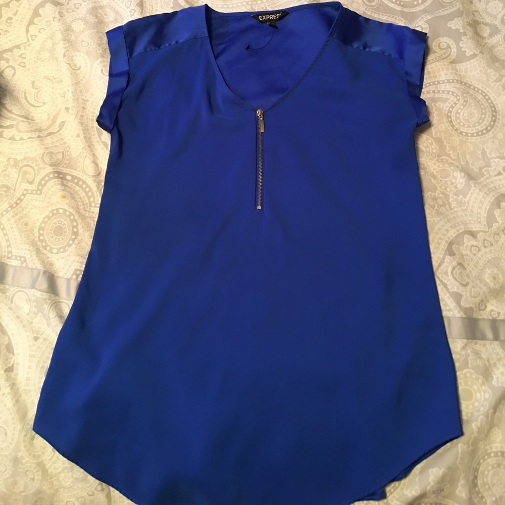 Express Royal blue blouse