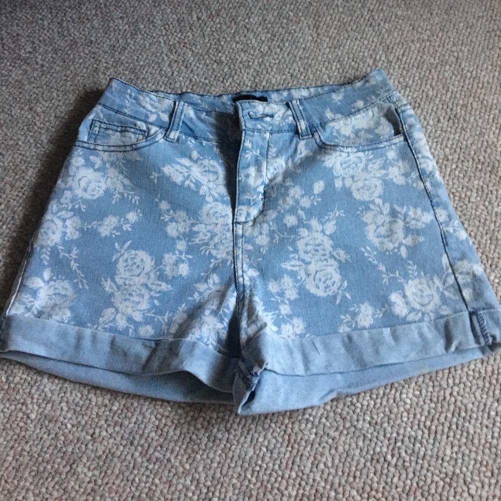 High Waisted Jean Shorts