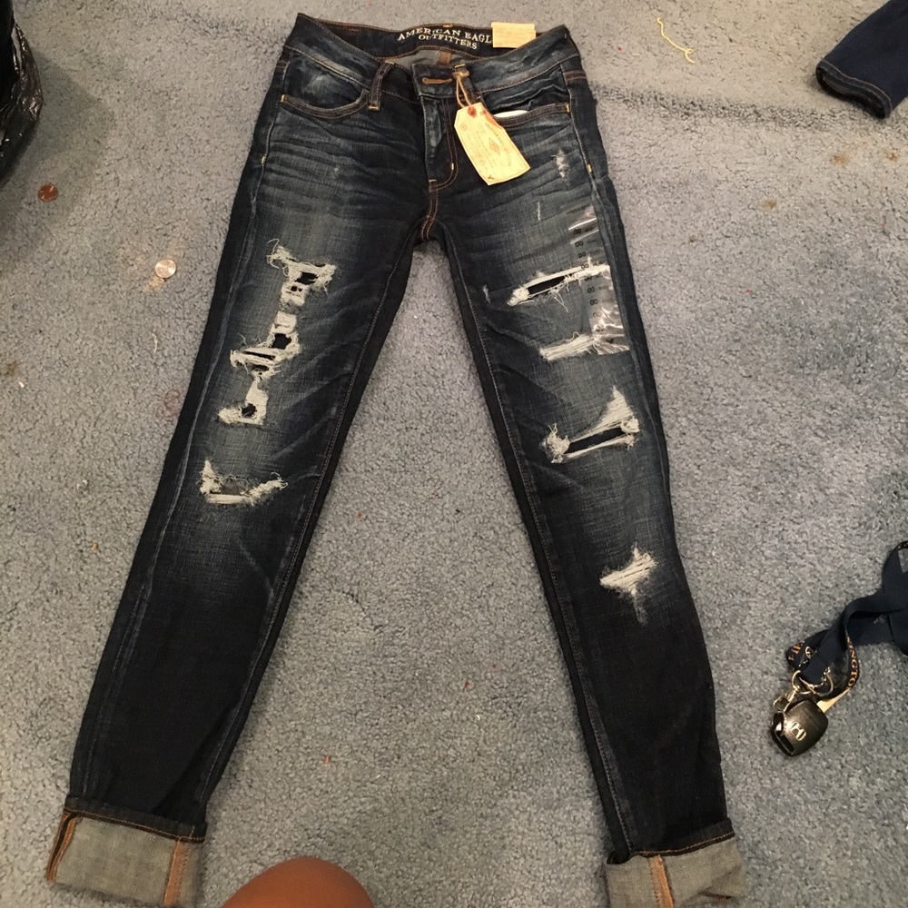 AE ripped jeans