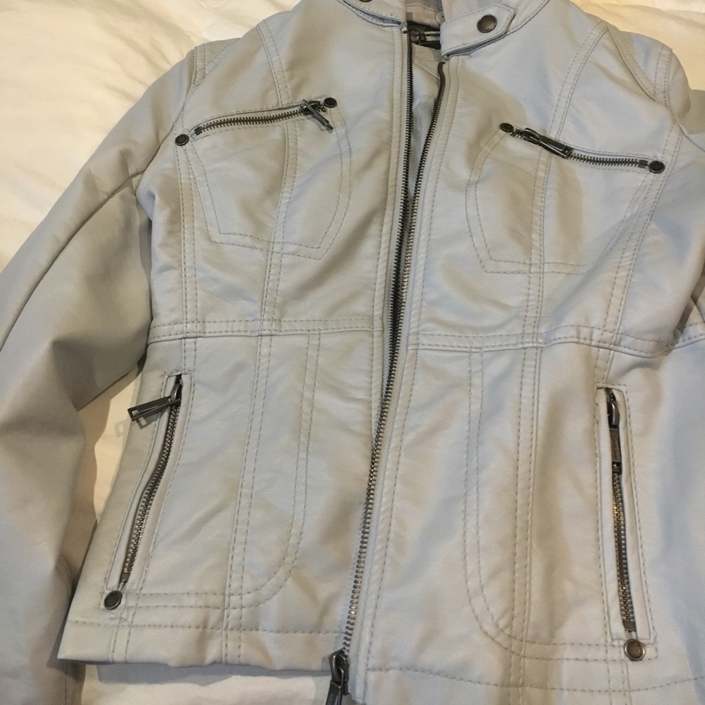 Leather jacket